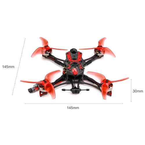 720P Camera FPV Racing Drone ECOII 2004 Brushless Motor 3.5 Inch Quadcopter Runcam Nano HD Zero Drone (PNP Version)