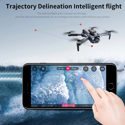 LS-S1S 6K Camera Remote Control Drone with Obstacle Avoidance Optical Flow Positioning Gesture Photography with Storage Bag