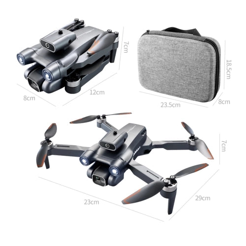 LS-S1S 6K Camera Remote Control Drone with Obstacle Avoidance Optical Flow Positioning Gesture Photography with Storage Bag