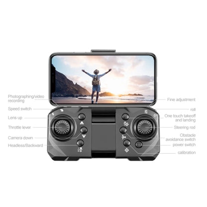 LS-S1S 6K Camera Remote Control Drone with Obstacle Avoidance Optical Flow Positioning Gesture Photography with Storage Bag